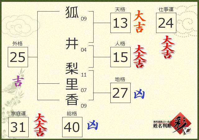 診断結果画像