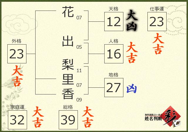 診断結果画像