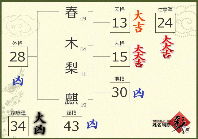 診断結果画像