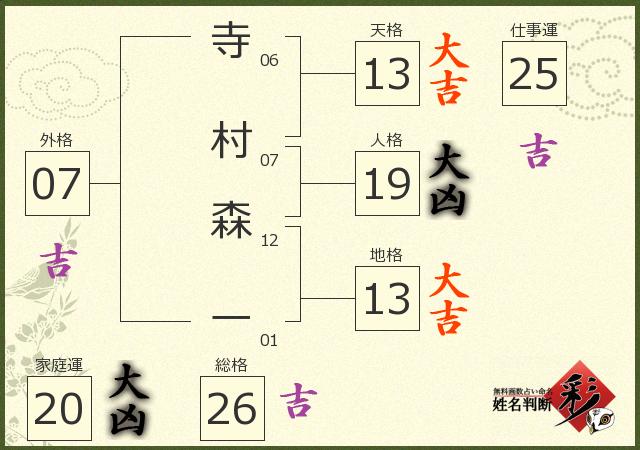 診断結果画像