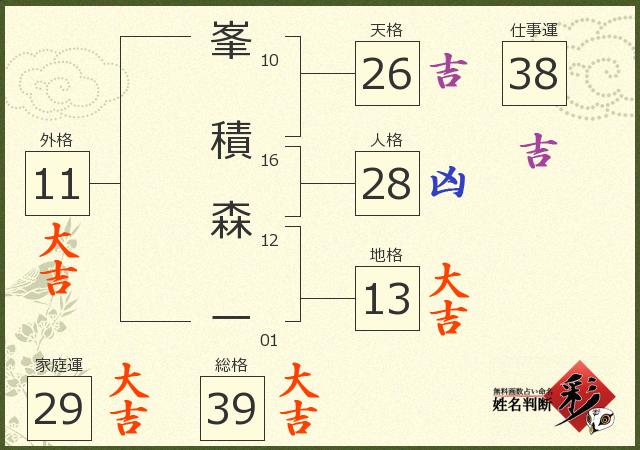 診断結果画像