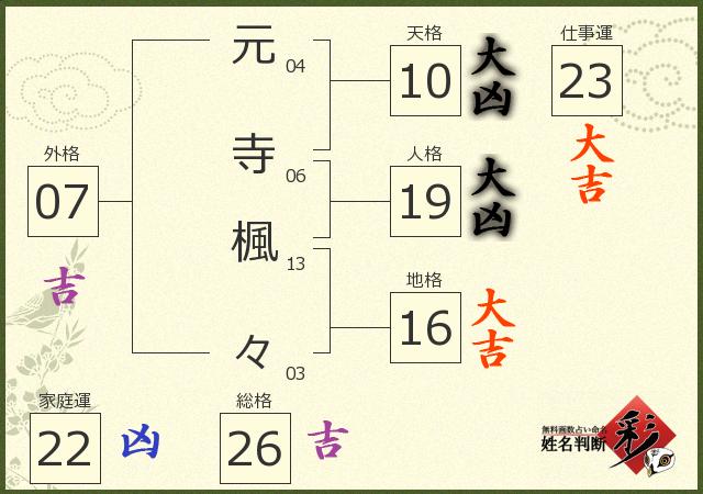 診断結果画像