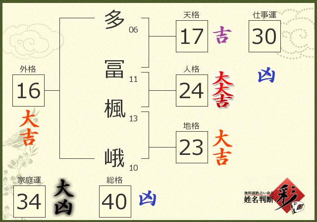 診断結果画像