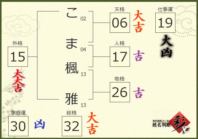 診断結果画像