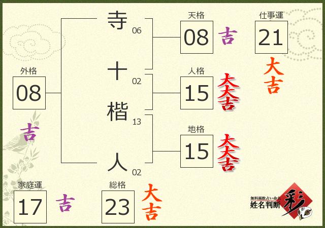 診断結果画像