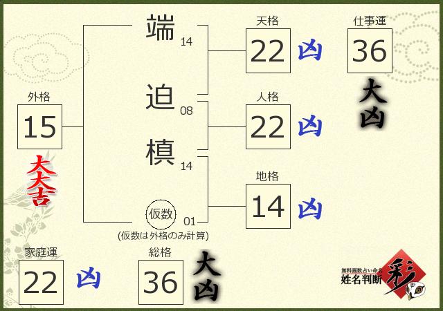 診断結果画像