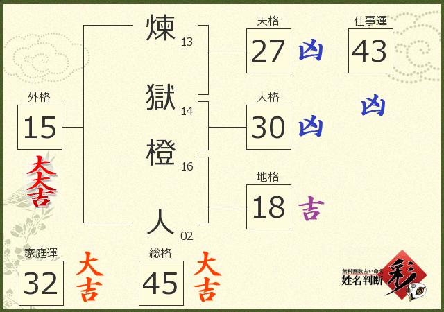 診断結果画像