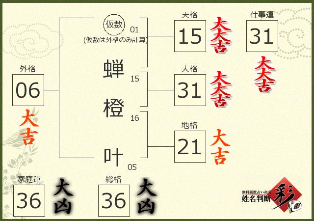 診断結果画像