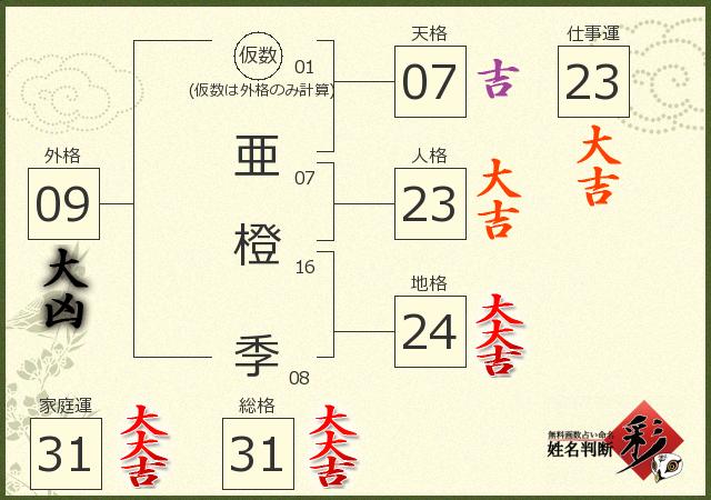 診断結果画像