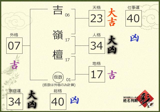診断結果画像