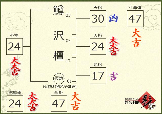 診断結果画像