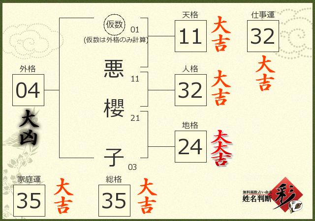 診断結果画像