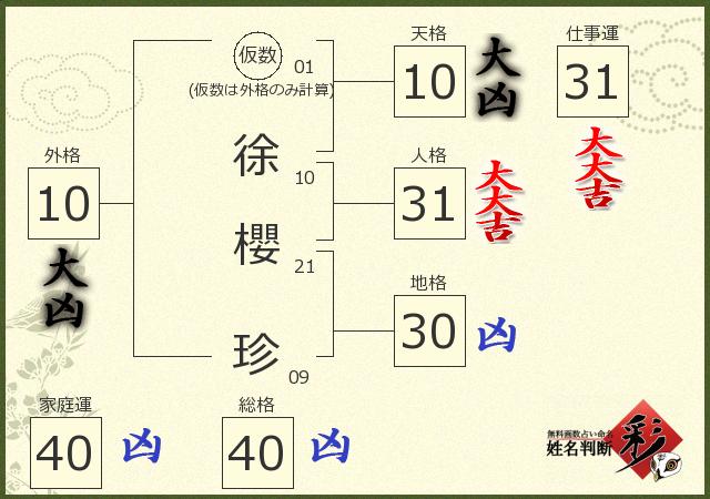 診断結果画像