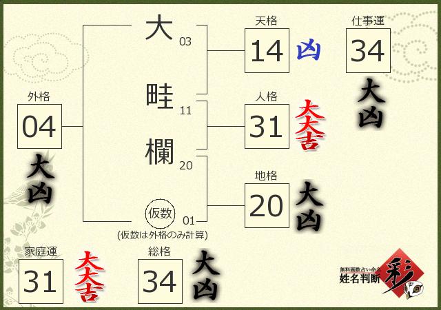 診断結果画像