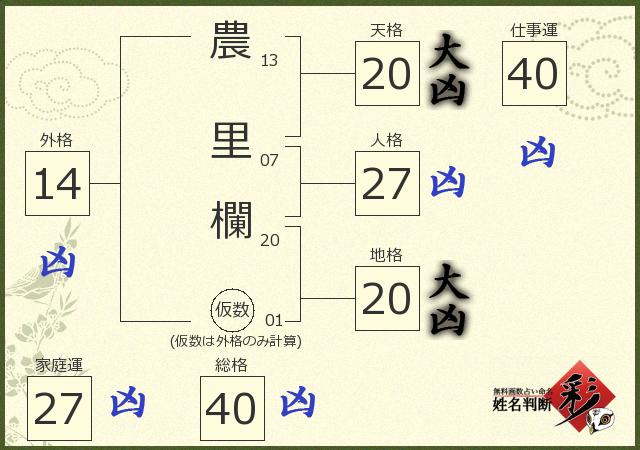 診断結果画像