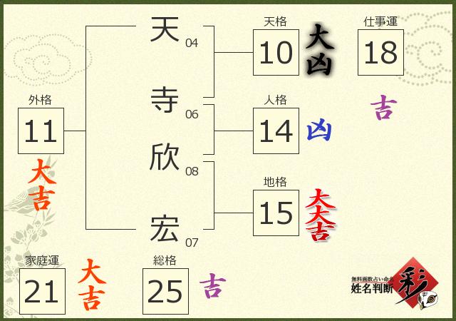 診断結果画像