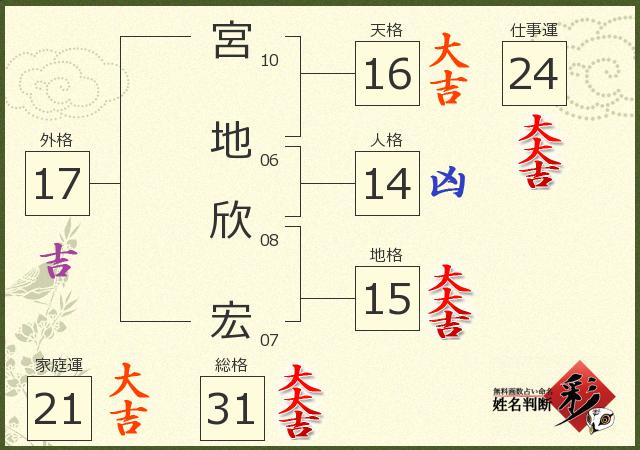 診断結果画像