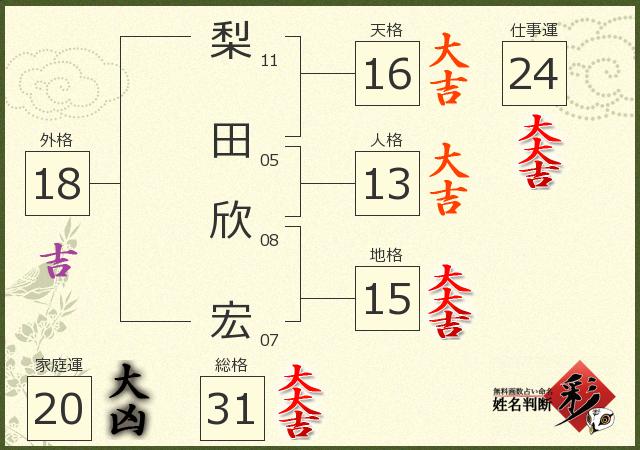 診断結果画像