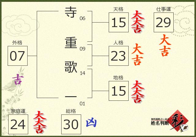 診断結果画像