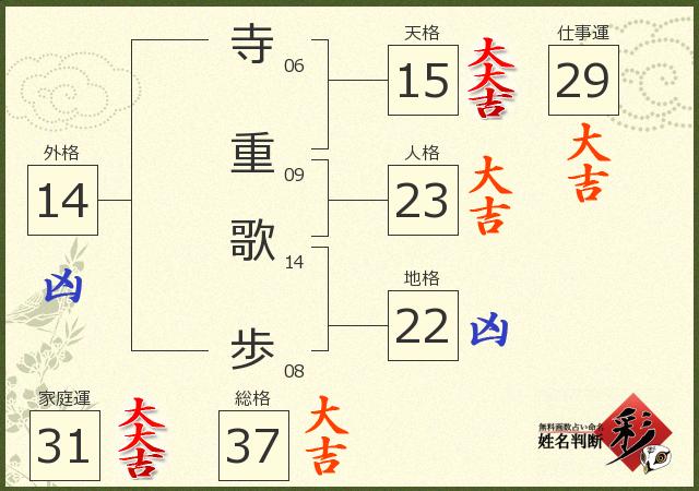 診断結果画像