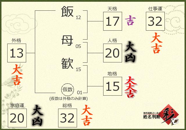 診断結果画像