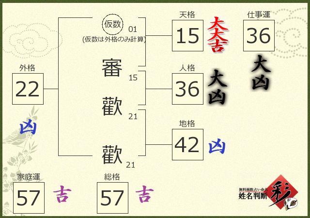診断結果画像