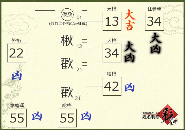 診断結果画像