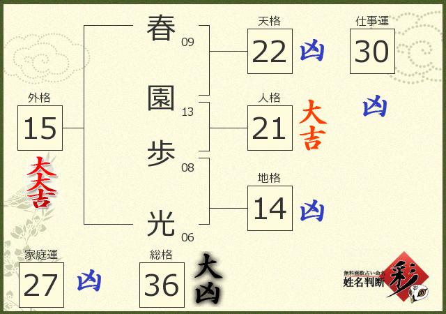 診断結果画像