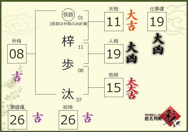 診断結果画像