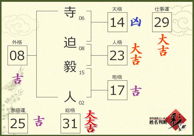 診断結果画像