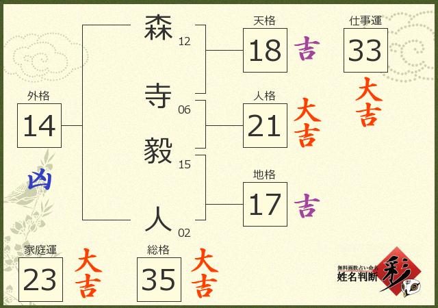 診断結果画像