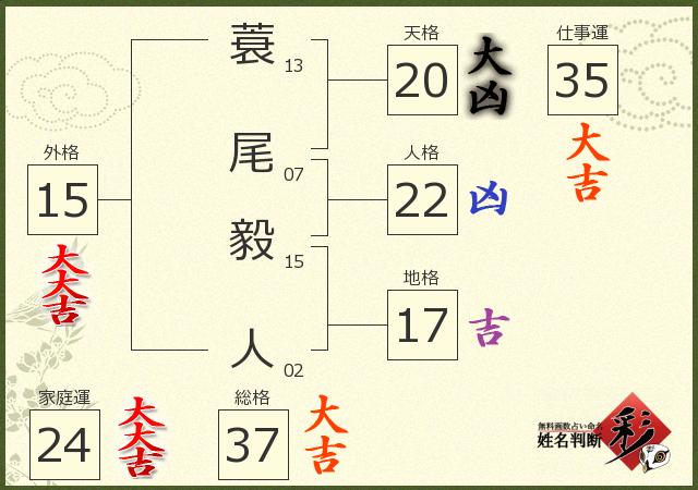 診断結果画像