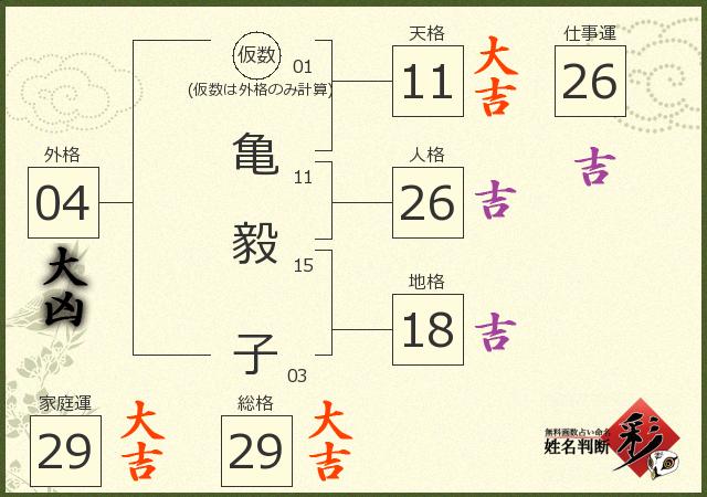 診断結果画像