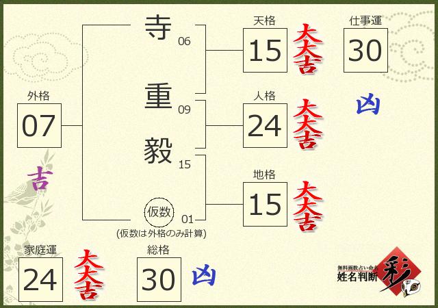 診断結果画像