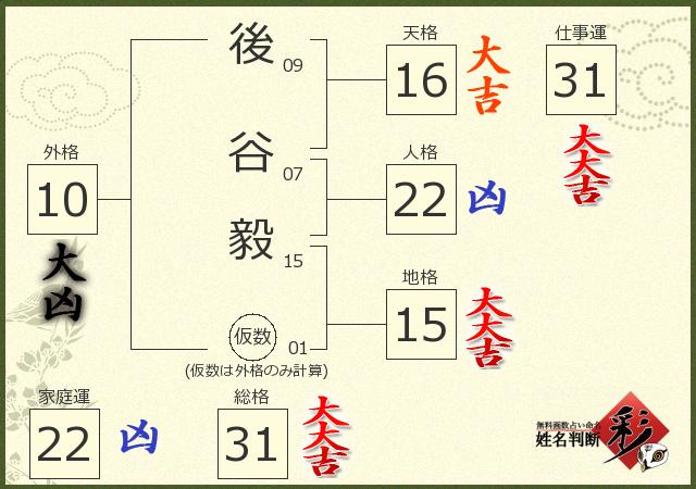 診断結果画像