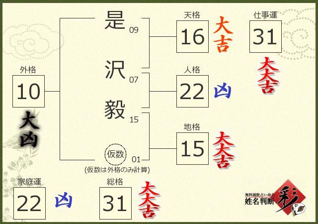 診断結果画像