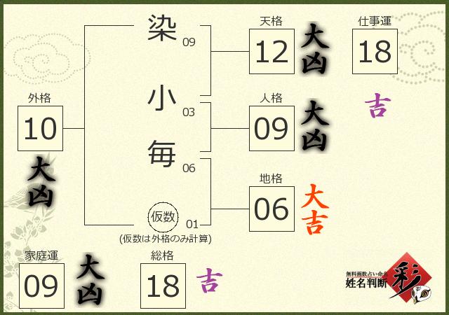 診断結果画像