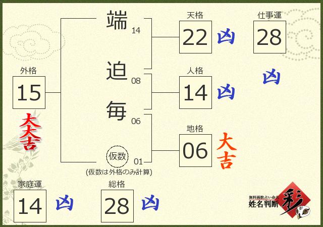診断結果画像