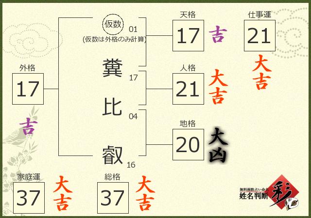 診断結果画像