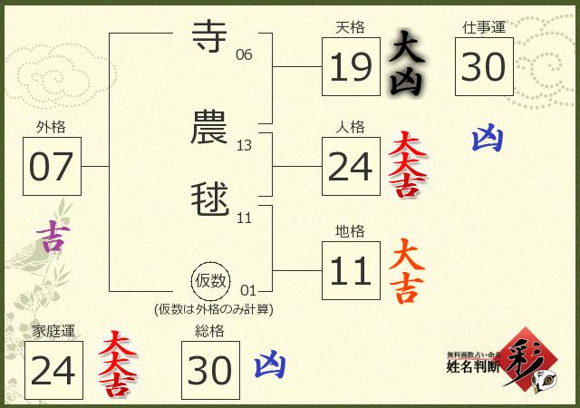 診断結果画像