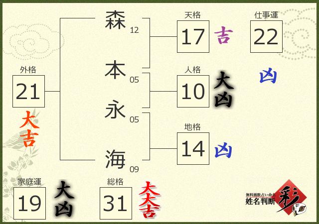 診断結果画像