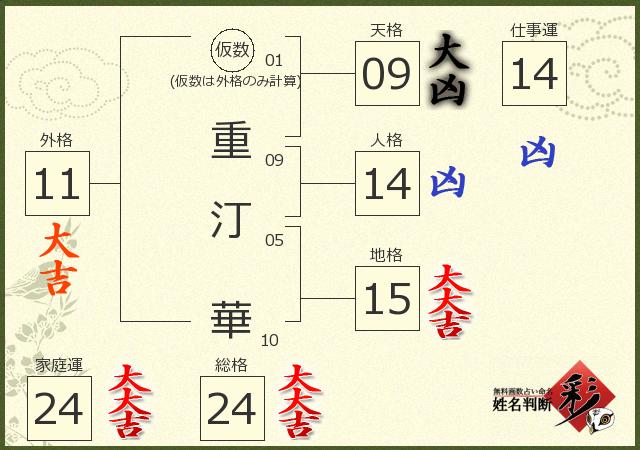 診断結果画像