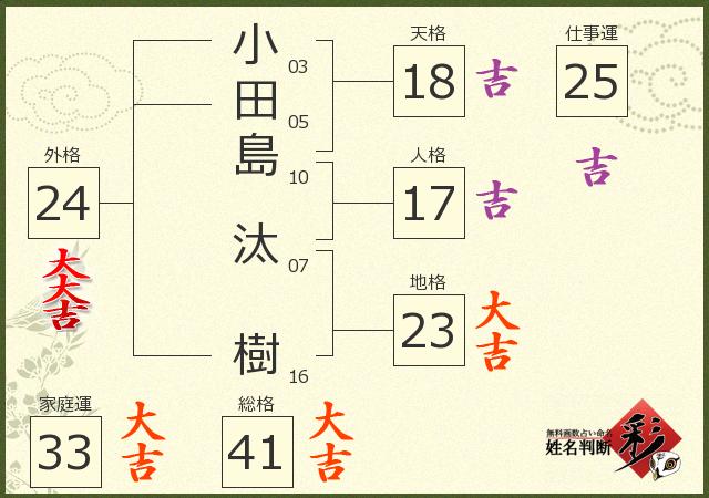診断結果画像