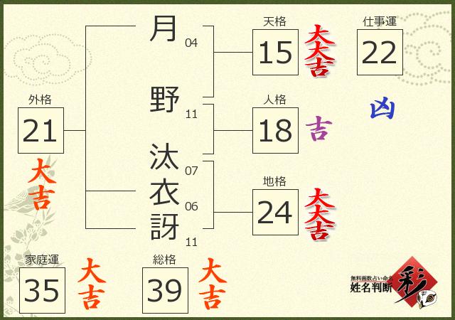 診断結果画像