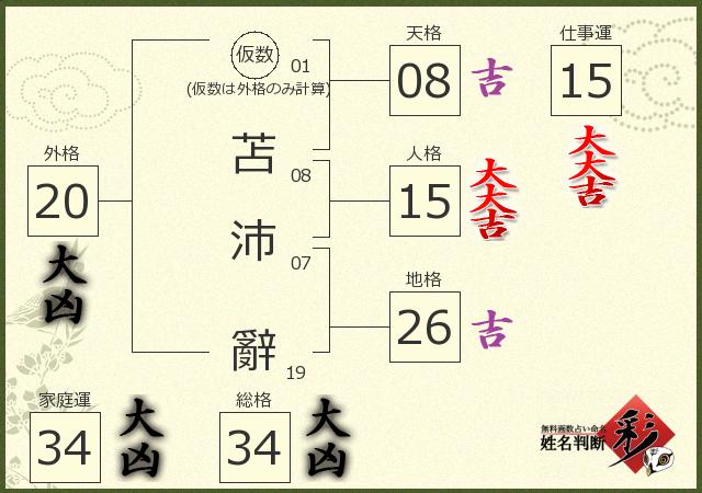 診断結果画像
