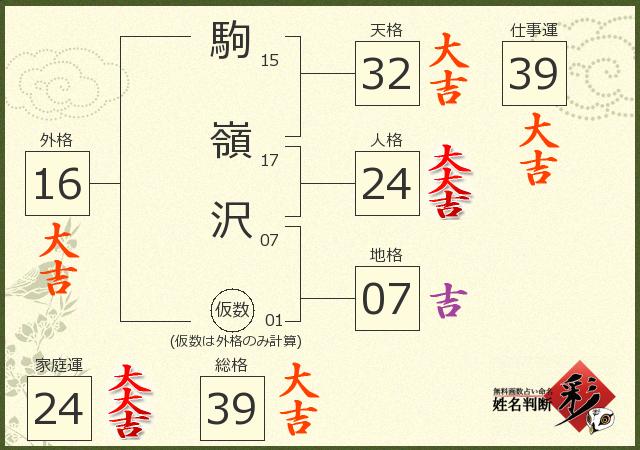 診断結果画像