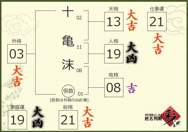 診断結果画像