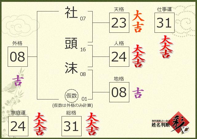 診断結果画像