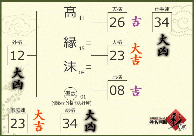 診断結果画像