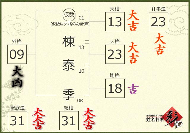 診断結果画像